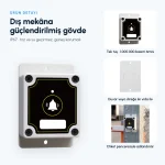 A100 Dış Mekan Endüstriyel Çağrı Butonu