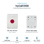 D100 Endüstriyel Çağrı Butonu