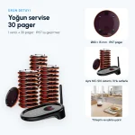 MC-S30 Müşteri Pager Seti