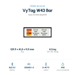 VyTag W43 Bar